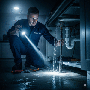 تصليح مشاكل ضغط المياه 