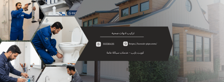 تركيب ادوات صحيه : خبراؤنا في “كويت بايب” لخدمتكم فوراً | اتصل الآن 55336425