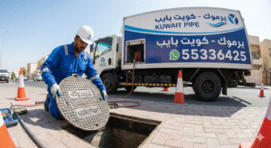 تركيب غطاء منهول اليرموك 