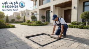 تركيب غطاء منهول الرميثية