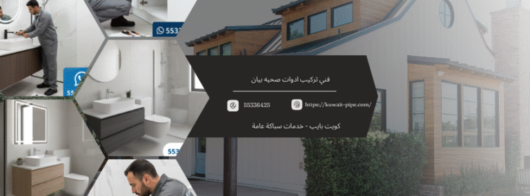 فني تركيب ادوات صحيه بيان  اتصل الآن 55336425