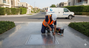  تركيب غطاء منهول الفنطيس