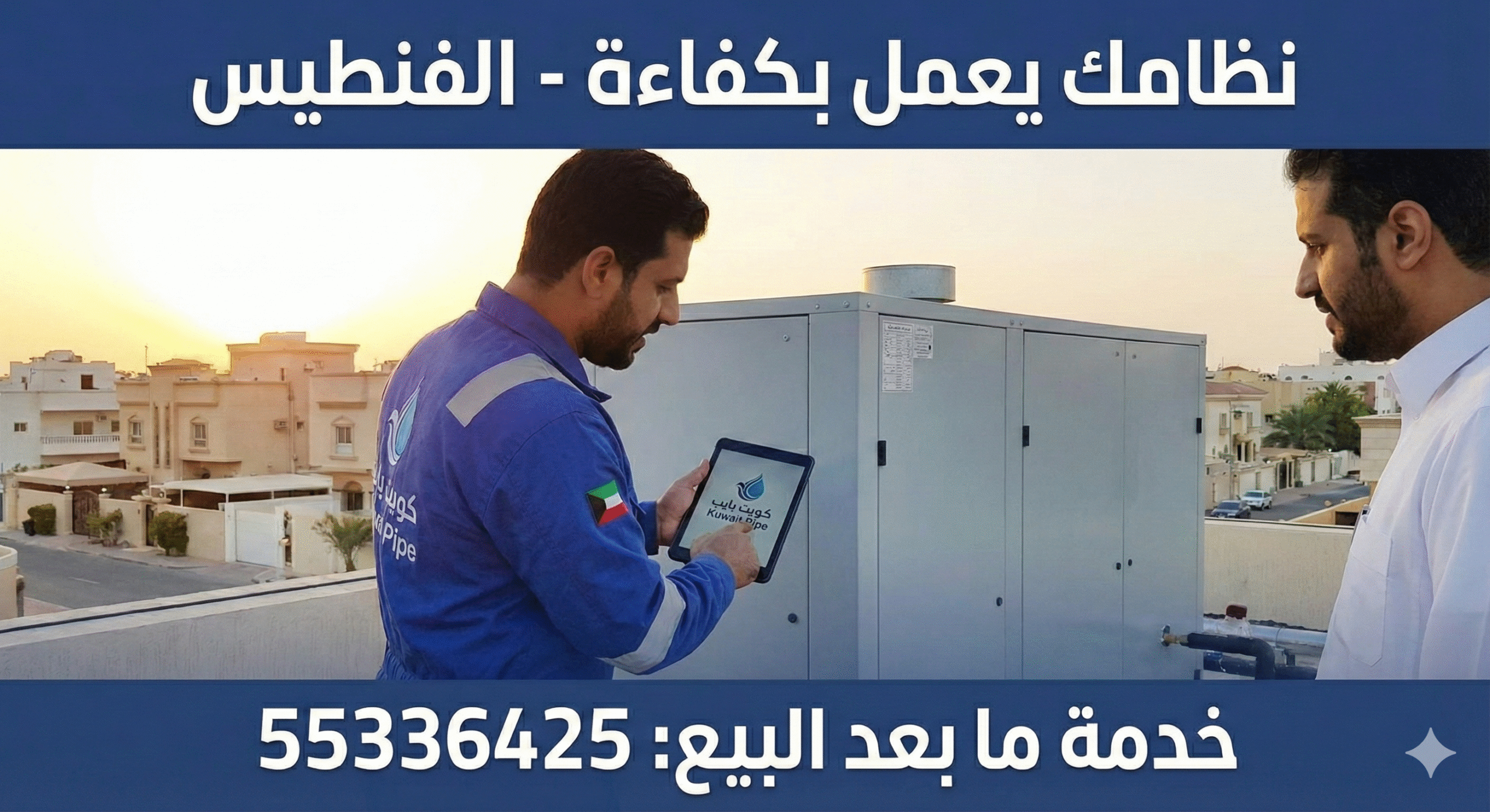 فني سخانات مركزية  الفنطيس