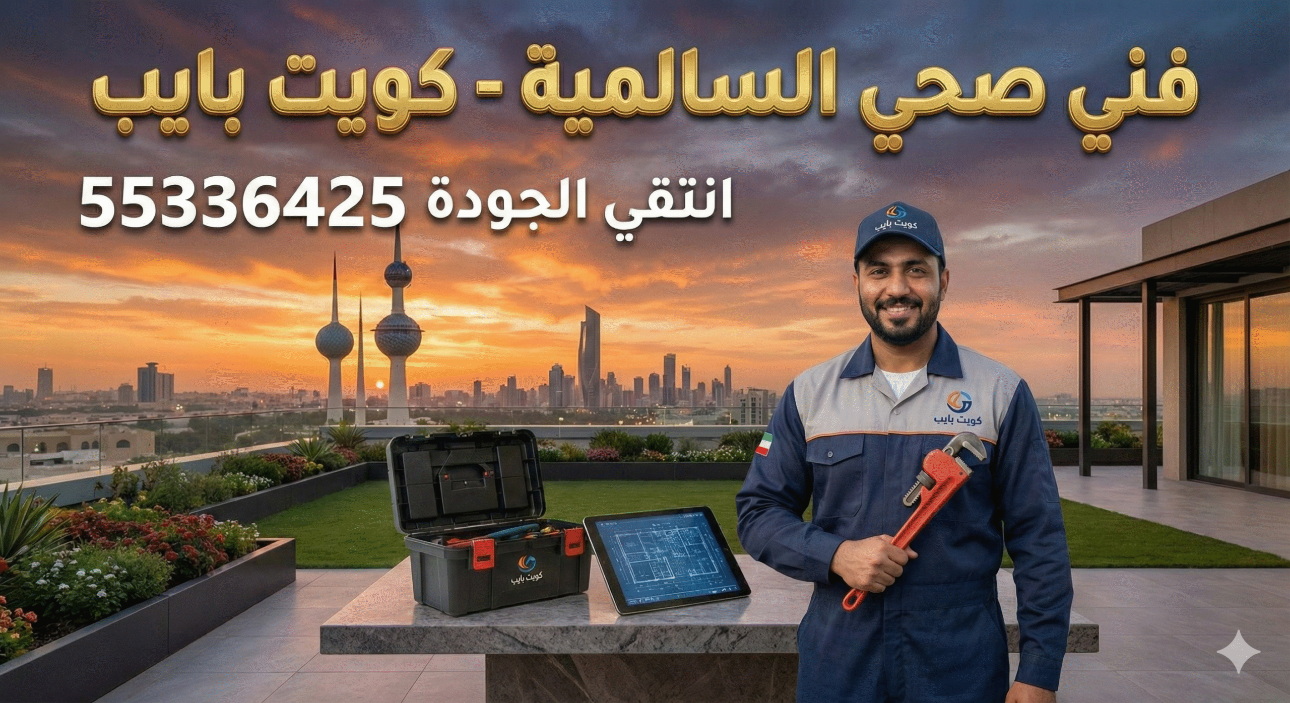 فني صحي السالمية 