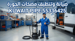 صيانة وتنظيف مضخات الجورة