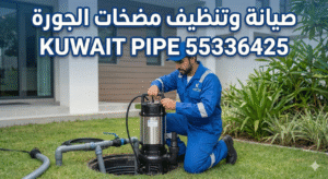 صيانة وتنظيف مضخات الجورة